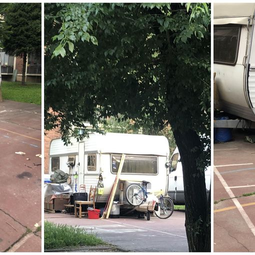 Camper, sosta selvaggia alle Vallette e Lucento: “I residenti non ce la fanno più, sono esasperati”