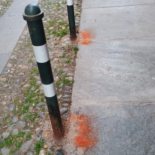 Campidoglio, marciapiedi cosparsi di peperoncino contro i “bisogni” canini
