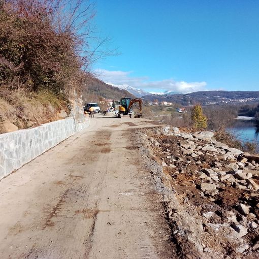Lavoro in corso quasi finiti: si avvicina la riapertura della provinciale 61 di Issiglio