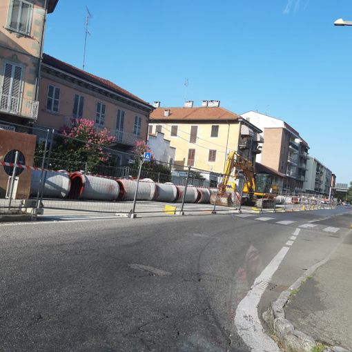 La lunga estate calda dei cantieri a Moncalieri