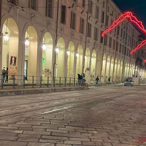 Via Po, tolto il cantiere nel primo tratto: tornano i parcheggi ma i bus restano deviati