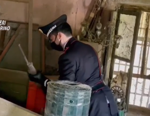 carabinieri a Busano carabinieri a Busano