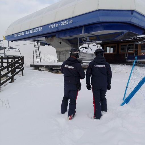 Inizia la stagione sciistica: i carabinieri pronti a operare sulle piste (FOTO e VIDEO)
