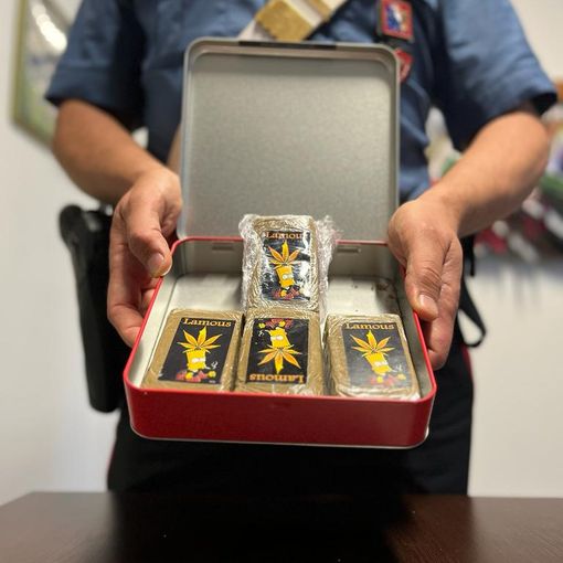 Sequestro di droga da parte dei carabinieri