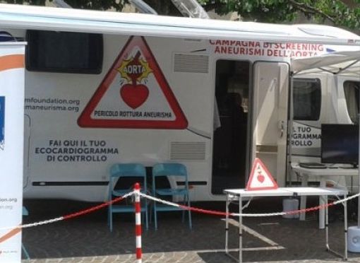Screening gratuito dell’aorta a Torino, grazie a un CardioVan “on-the road”