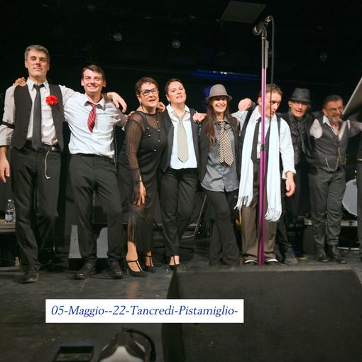 Band sul palcoscenico