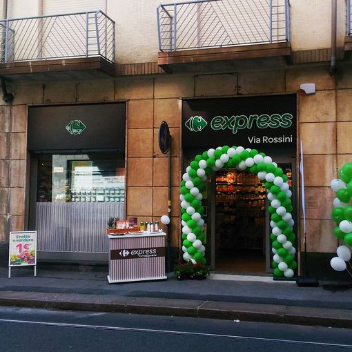 Apre il nuovo Carrefour Express di via Rossini a Torino