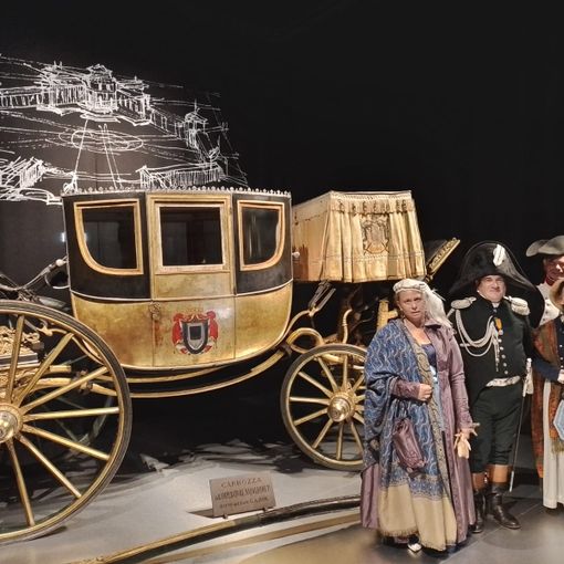 La Palazzina di Stupinigi 'ritrova' la carrozza (restaurata) di Napoleone