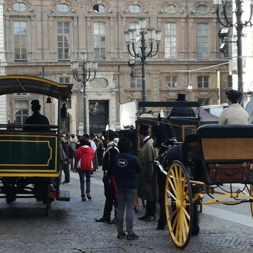 carrozze in piazza carignano