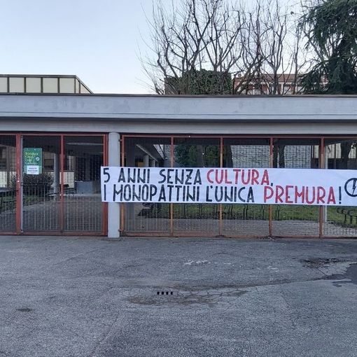 Il Blocco Studentesco chiede la riapertura della biblioteca Carluccio
