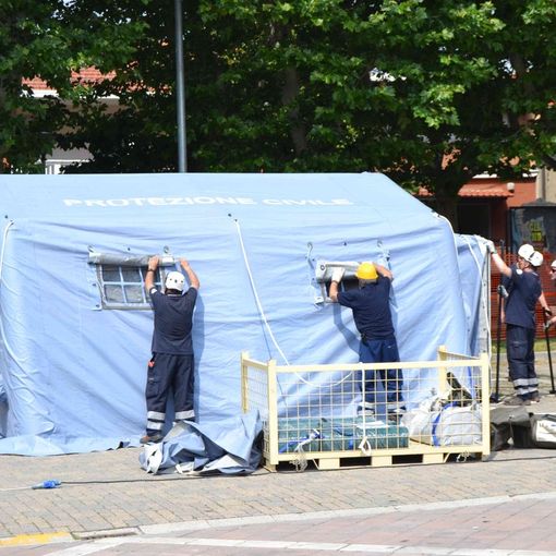 Caselle, una domenica nel segno della protezione civile e dei suoi volontari [FOTO]