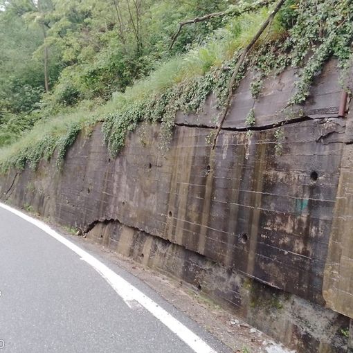 Città metropolitana valuta il costo dell'intervento per il cedimento di un muro di contenimento sulla provinciale 73