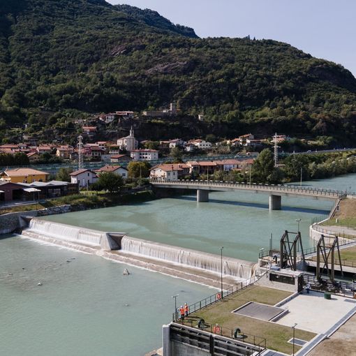 Edison inaugura la nuova centrale idroelettrica di Quassolo, realizzata con la partecipazione delle comunità locali