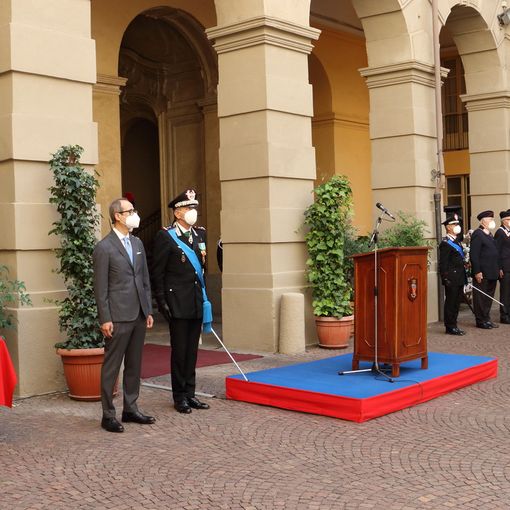 cerimonia carabinieri 207 anni fondazione