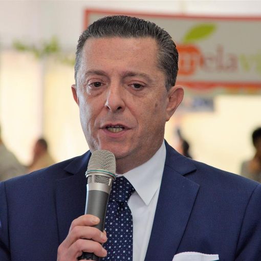 Il presidente Confcommercio, Luca Chiapella