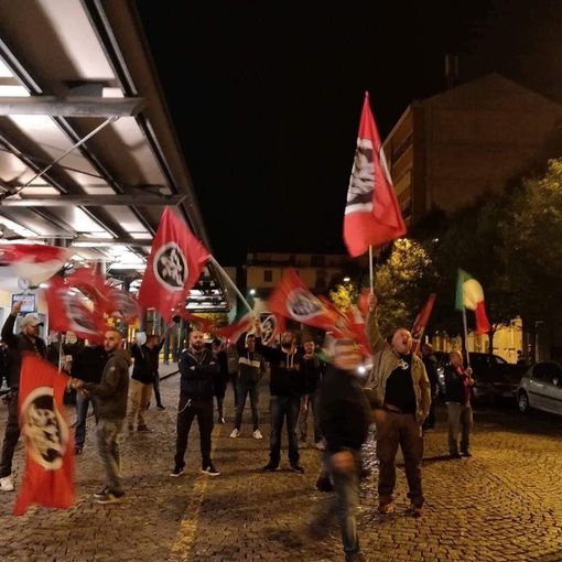 Chivasso, si è svolto il presidio di CasaPound contro aggressioni e molestie