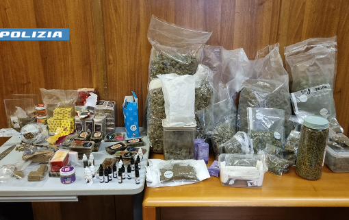 materiale sequestrato