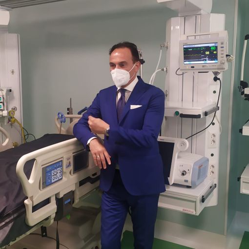 Cirio all'ospedale Mauriziano