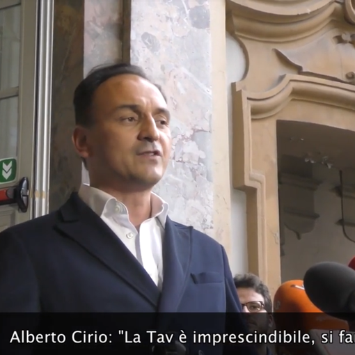 Cirio rilancia la questione Tav: “Per noi imprescindibile, Salvini ha garantito che si farà” [VIDEO]