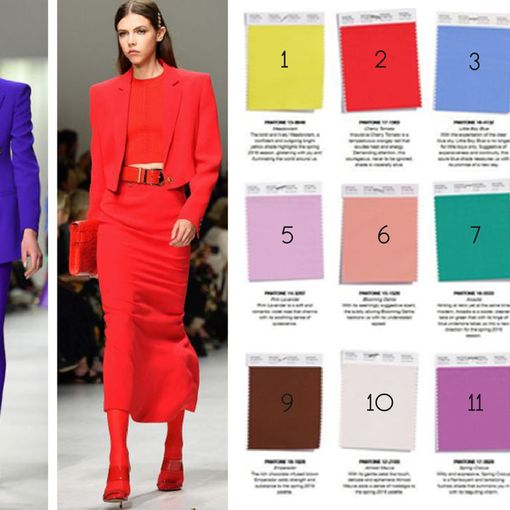 I colori di tendenza per la Primavera Estate 2018