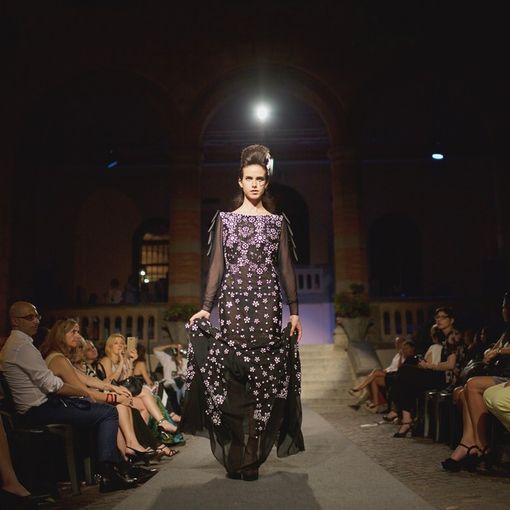 Matteo Celeste al Barolo Fashion Show - Le Muse