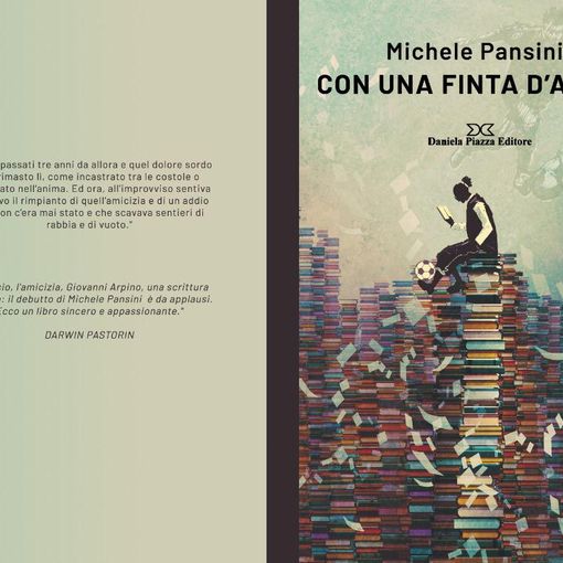 &quot;Con una finta d'animo&quot;, tra cultura e sport il primo libro dell'assessore di Nichelino Michele Pansini. Ricordando il maestro Arpino