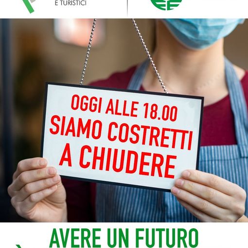 Chiusura alle 18, gli esercenti di Torino mettono il malcontento in vetrina
