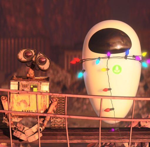 in foto, il film d'animazione &quot;Wall-e&quot;
