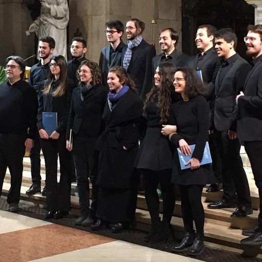 In foto, il Coro Convivium Vocis