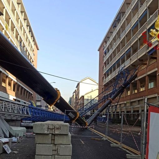 Via Genova: nessuna anomalia secondo il manovratore dell'autogru