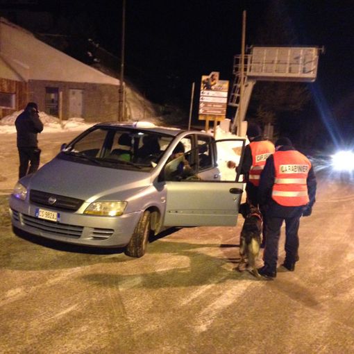 Scattano i controlli anti-ubriachi in occasione dello &quot;Snow break&quot; di Sestriere
