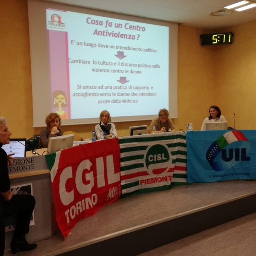 Antenne sindacali nelle aziende, CGIL CISL e UIL in prima fila contro la violenza di genere: il Piemonte è pioniere in tutta Italia