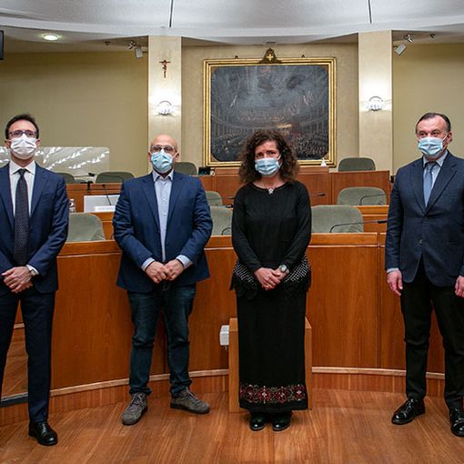 i vertici del Corecom in consiglio regionale
