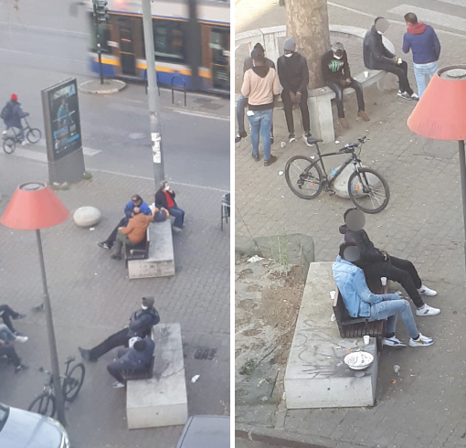 Spaccio e bivacchi in corso Giulio Cesare