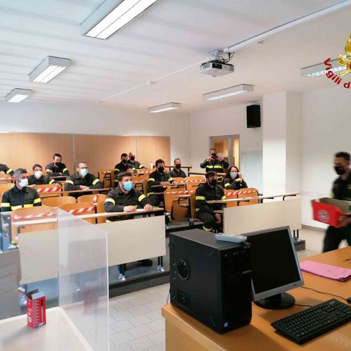 Terminato il 44° corso per i Vigili del fuoco volontari di Torino