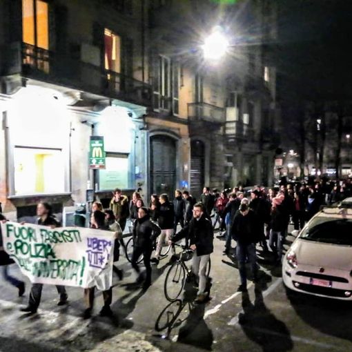 Immagine del corteo