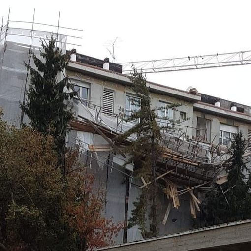 crollo cantiere edile