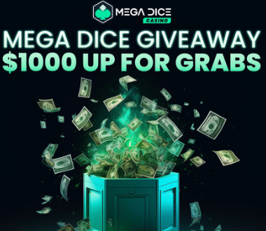 Il crypto casino Mega Dice lancia il suo token: $DICE raccoglie 300.000 dollari in un giorno