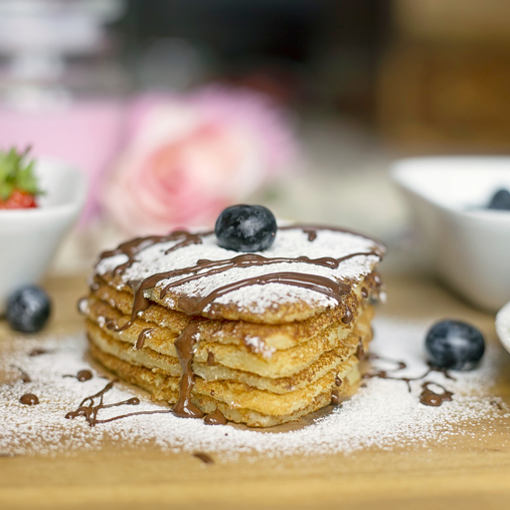 Mercoledì Veg: la proposta di questa settimana è &quot;cuori di pancake ai mirtilli&quot;