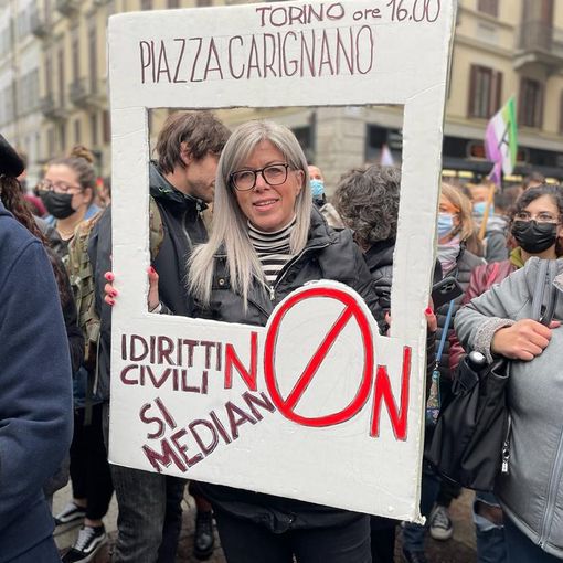 Ddl Zan, protesta a Torino: “La nostra gaiezza non ce la toglierà mai nessuno”
