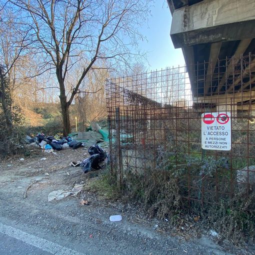 rifiuti abbandonati in strada