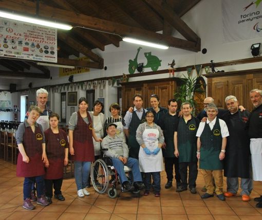 A Giaveno i ragazzi diversamente abili diventano cuochi e camerieri