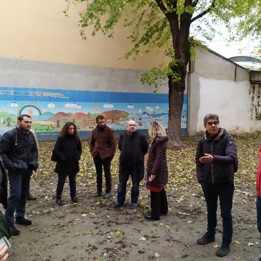 Sperimentazione per il cortile interno della scuola “Lessona” di corso Regio Parco