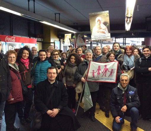 Family day, centinaia di torinesi a Roma per difendere la famiglia tradizionale