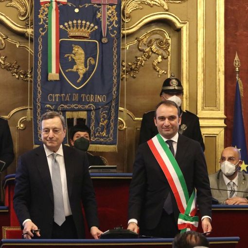 Lo Russo e Draghi