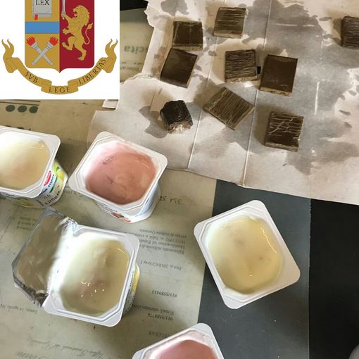 Marocchino tenta di consegnare &quot;yogurt variegato all'hashish&quot;: arrestato dalla Polizia
