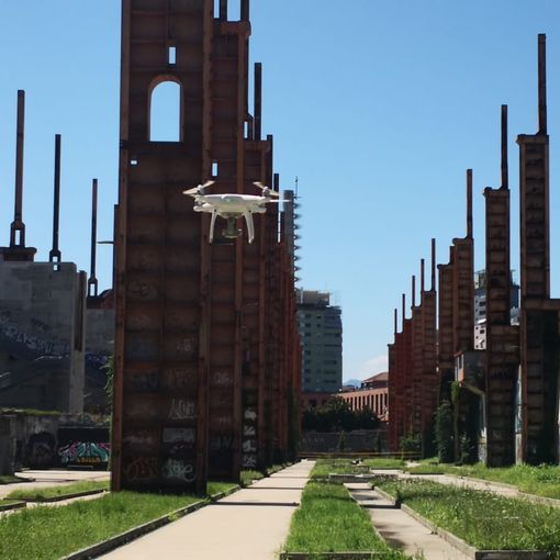 Le ex Ferriere Fiat diventano un'area di test dei droni: inaugurato il DORALab (FOTO e VIDEO)