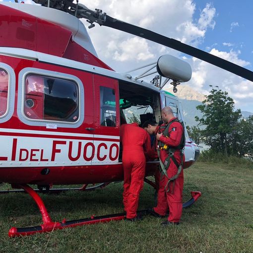 elicottero vigili fuoco