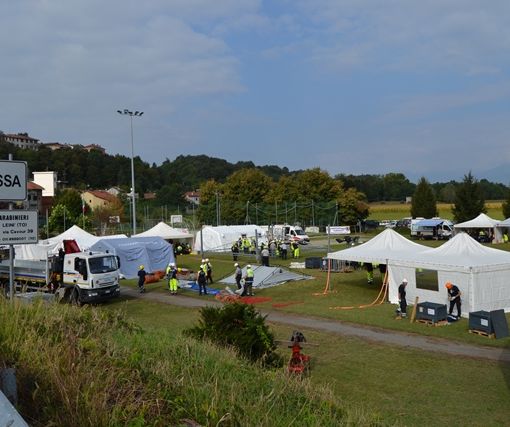 Rivarossa, grande partecipazione all'esercitazione della Protezione Civile