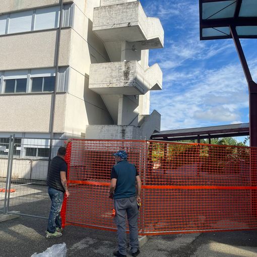 All'istituto turistico Vittone di Chieri nuovi controlli alla scala di sicurezza